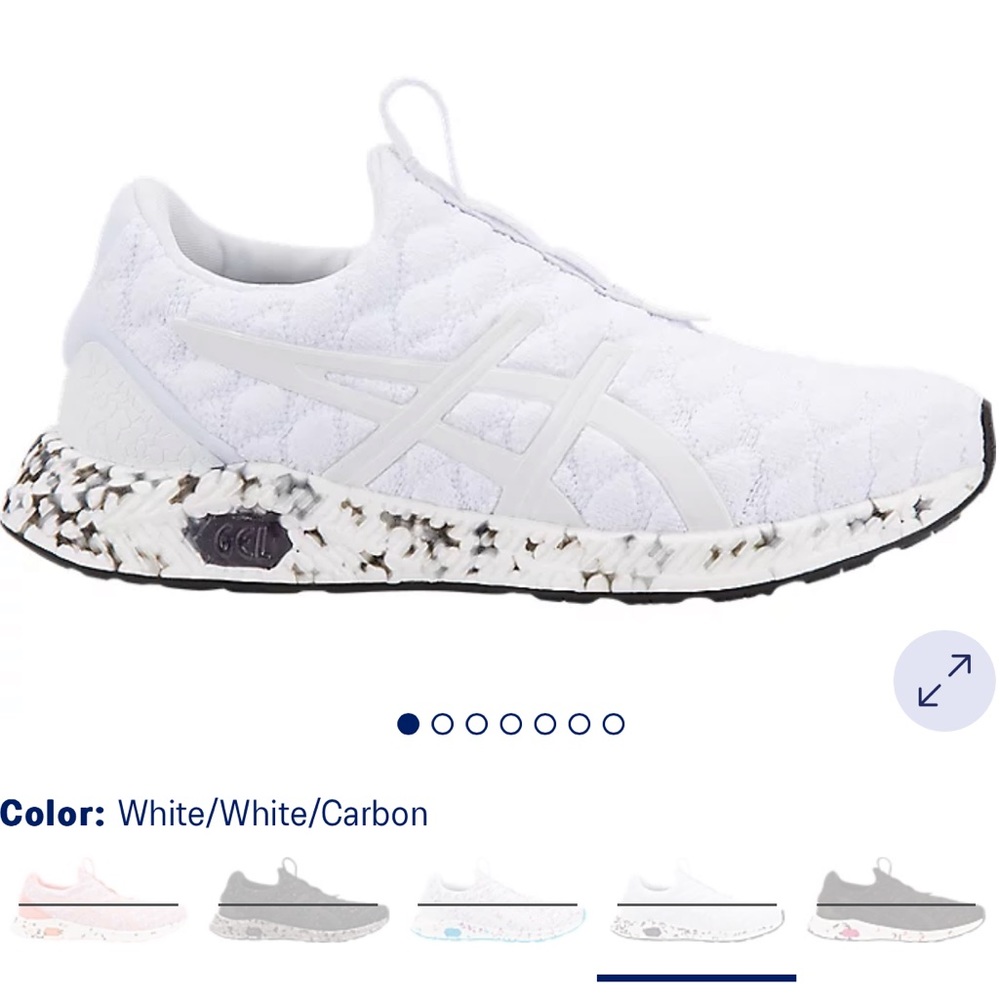 ASICS Hypergel-Kenzen (White/Carbon)